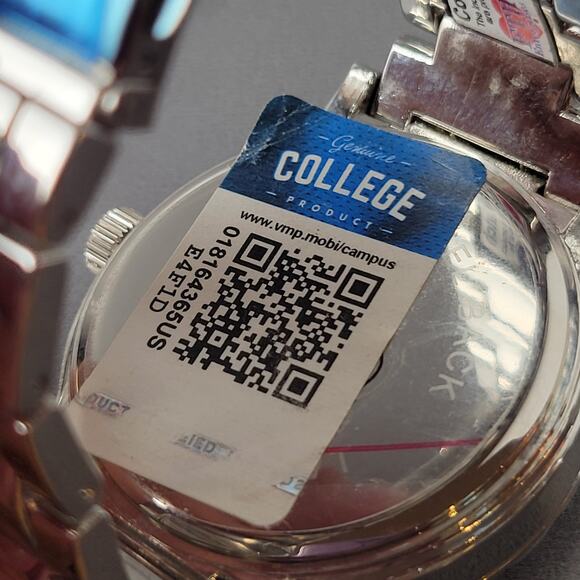 University of Kentucky Wildcats Stainless Steel Watch Collegiate Licensed Quartz - Picture 9 of 16